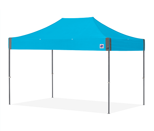 E-Z UP 8' x 12' Speed Shelter with Black Steel Frame